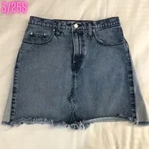 Nobody Denim - Blue Wash Jeans Mini Skirt - 3/25$